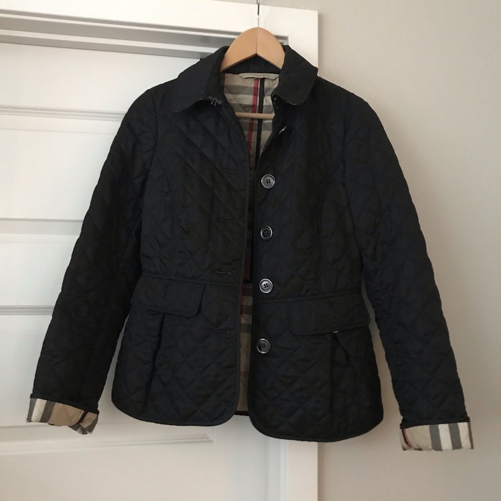 Burberry Diamond Quilted Jacket slim fit